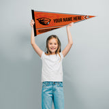 Oregon State Soft Felt 12" X 30" Personalized Pennant