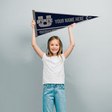 Utah State University Soft Felt 12" X 30" Personalized Pennant