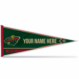 Wild Soft Felt 12" X 30" Personalized Pennant