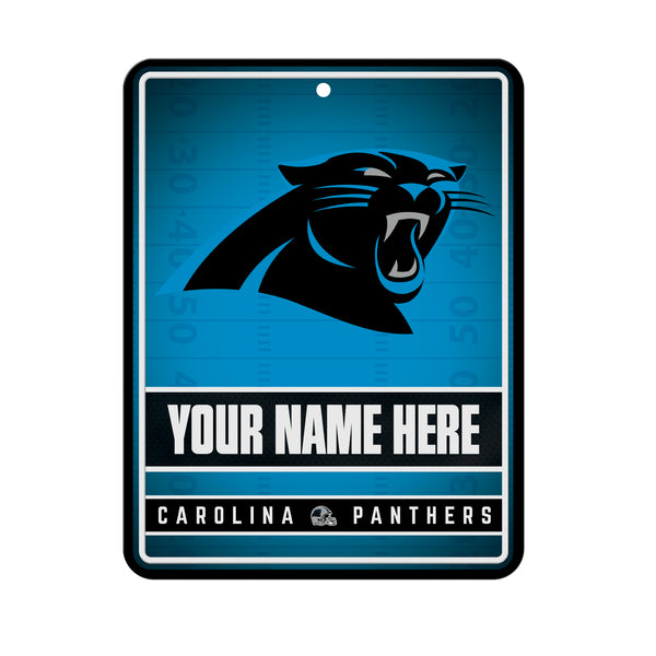 Panthers Personalized Metal Parking Sign