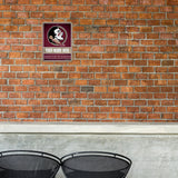 Florida State Personalized Metal Parking Sign