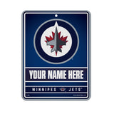 Jets - Win Personalized Metal Parking Sign