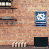 North Carolina University Personalized Metal Parking Sign