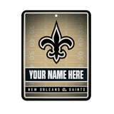 Saints Personalized Metal Parking Sign