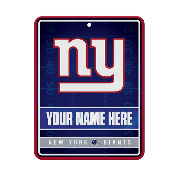 Giants - Ny Personalized Metal Parking Sign