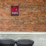 Louisville Personalized Metal Parking Sign