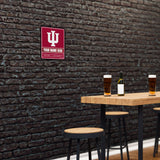 Indiana University Personalized Metal Parking Sign