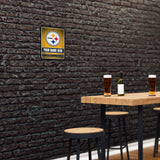 Steelers Personalized Metal Parking Sign