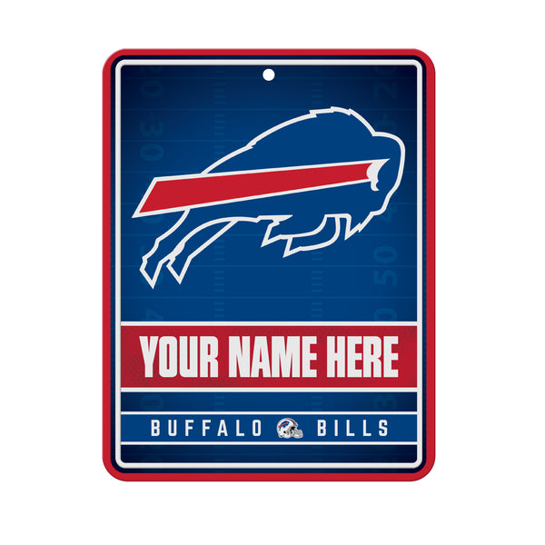 Bills Personalized Metal Parking Sign