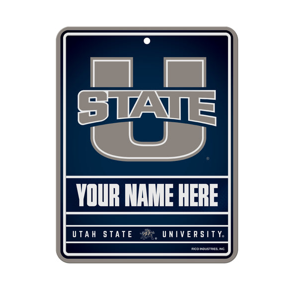 Utah State University Personalized Metal Parking Sign