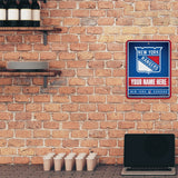 Rangers - Ny Personalized Metal Parking Sign