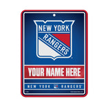 Rangers - Ny Personalized Metal Parking Sign