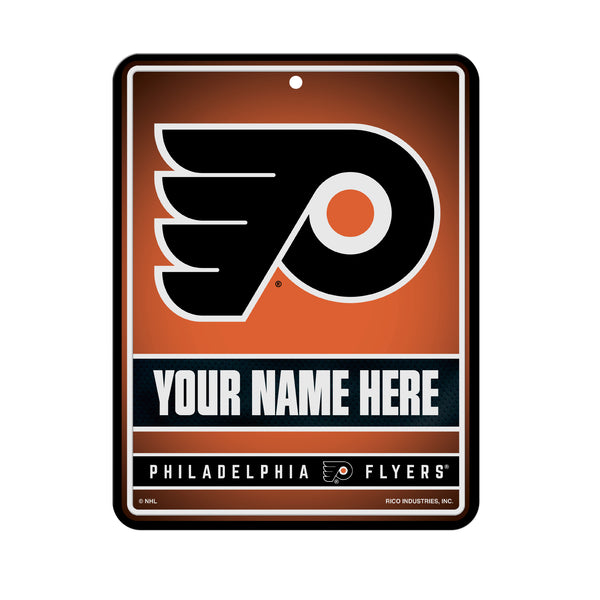 Flyers Personalized Metal Parking Sign