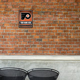 Flyers Personalized Metal Parking Sign