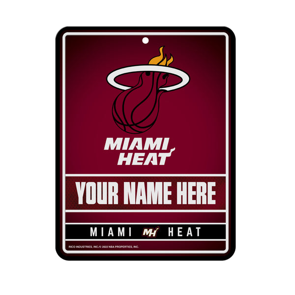Heat Personalized Metal Parking Sign