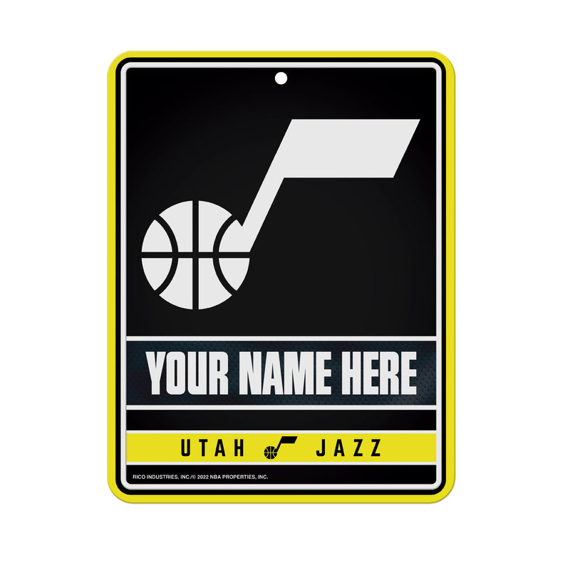 Jazz Personalized Metal Parking Sign