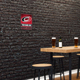 Hurricanes Personalized Metal Parking Sign