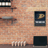 Ducks Personalized Metal Parking Sign