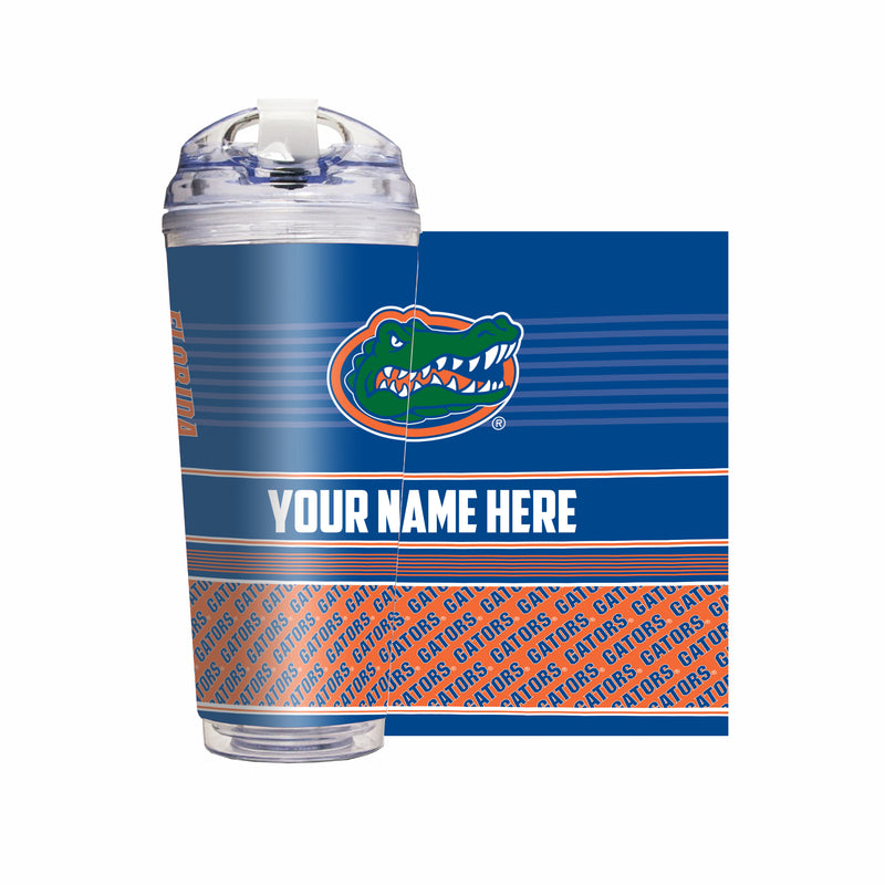 Florida University Personalized 24 Oz Hinged Lid Tumbler