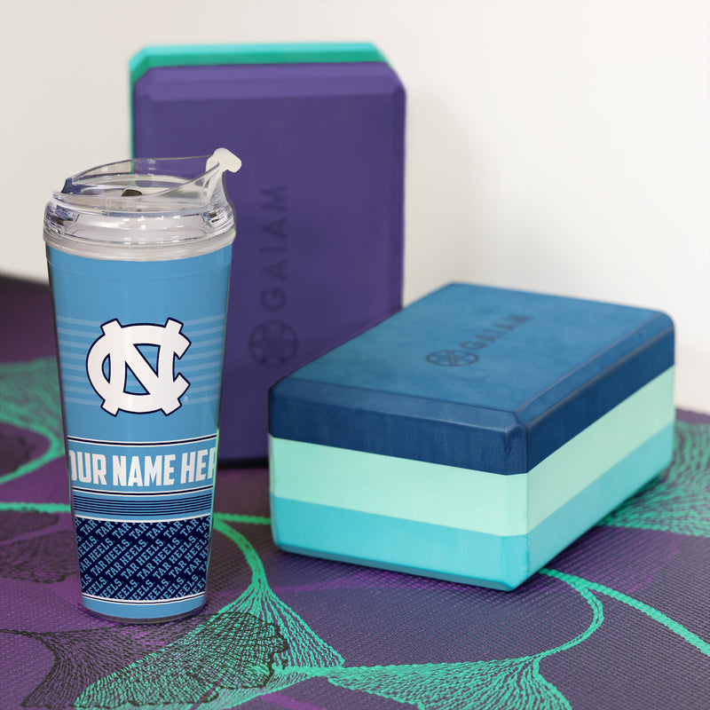 North Carolina University Personalized 24 Oz Hinged Lid Tumbler