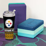 Steelers Personalized 24 Oz Hinged Lid Tumbler
