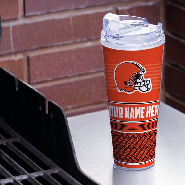 Browns Personalized 24 Oz Hinged Lid Tumbler