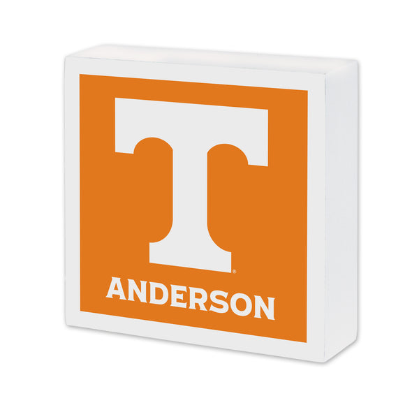 Tennessee Volunteers Personalized 6X6 Wood Sign