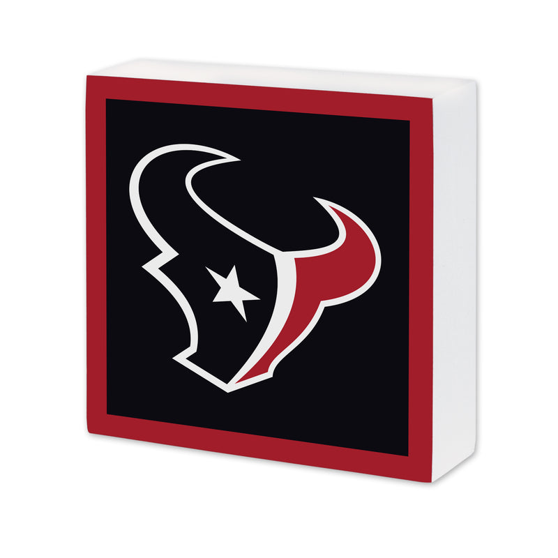Houston Texans 6X6 Wood Sign