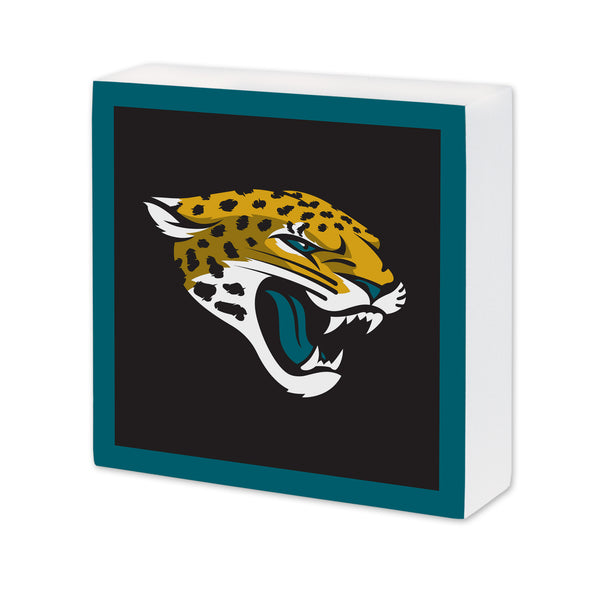 Jacksonville Jaguars 6X6 Wood Sign