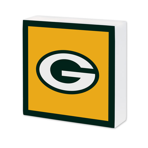 Green Bay Packers 6X6 Wood Sign