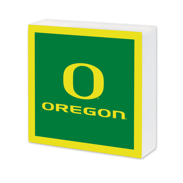 Oregon Ducks 6X6 Wood Sign