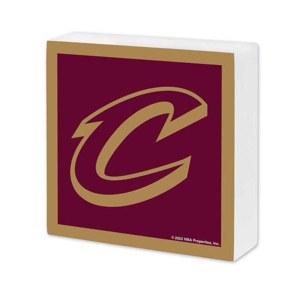 Cleveland Cavaliers 6X6 Wood Sign