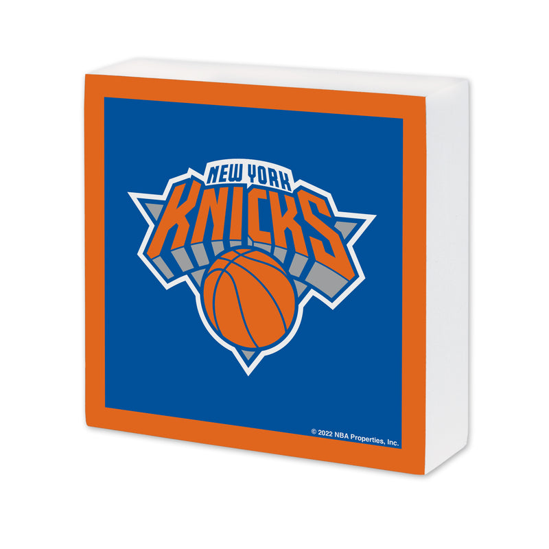 New York Knicks 6X6 Wood Sign