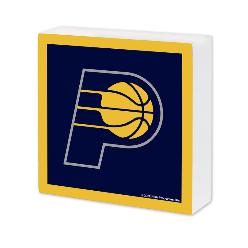 Indiana Pacers 6X6 Wood Sign