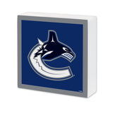 Vancouver Canucks 6X6 Wood Sign
